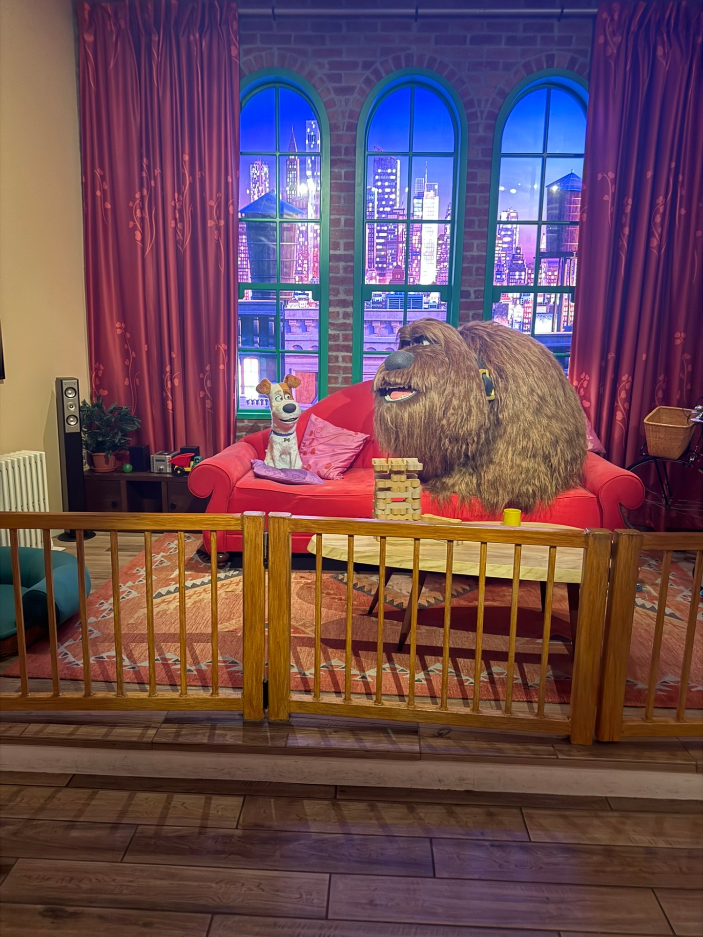 The Secret Life of Pets ride scene